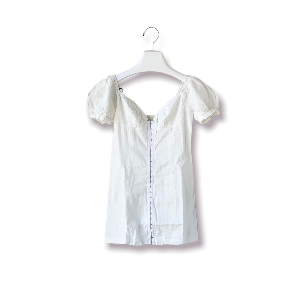 🌸New🌸 Urban Outfitters Britney Hook & Eye Mini Dress Size Small NWT - Picture 2 of 12